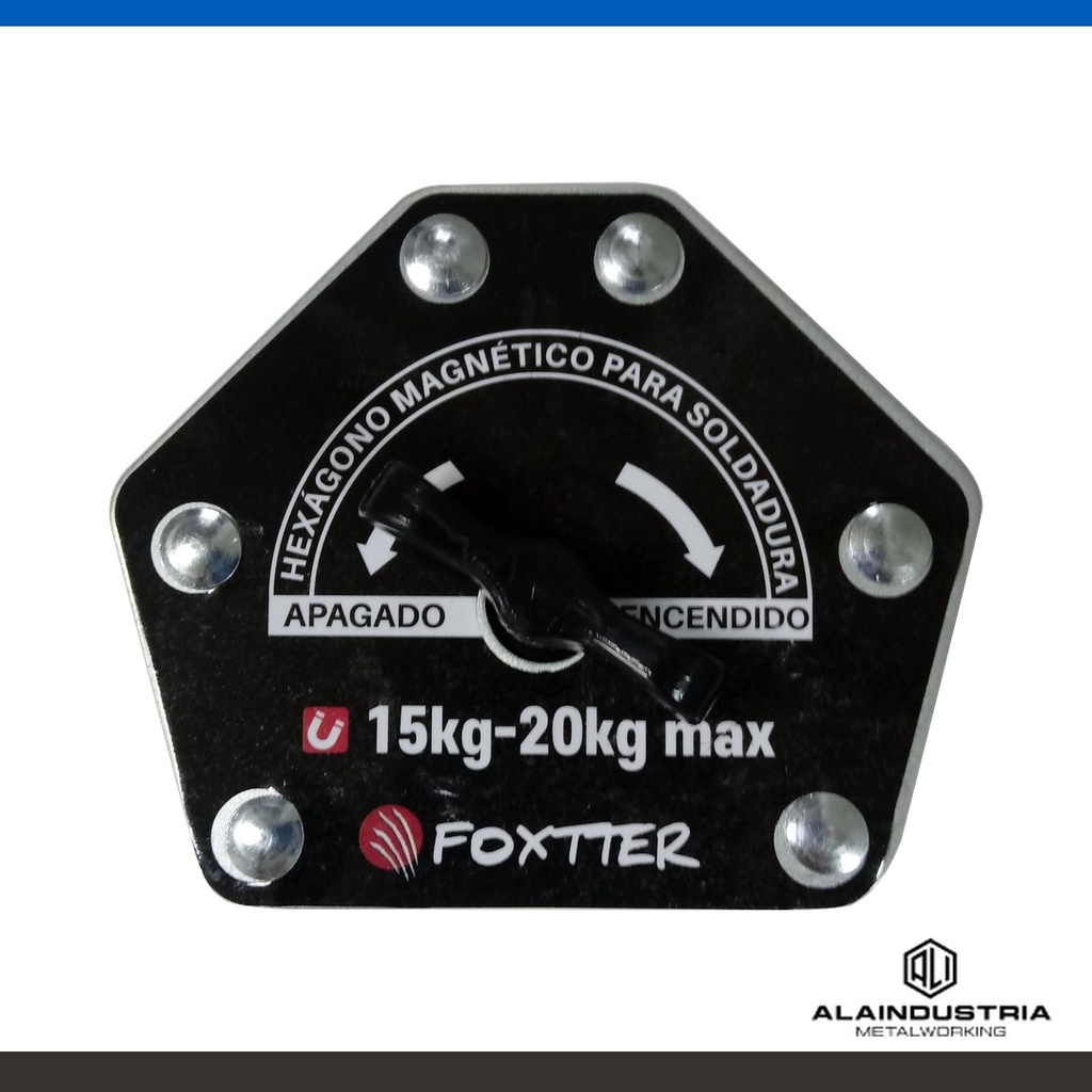 ANGULO MAGNETICO 20kg ON-OFF (30-45-60-90-135°)