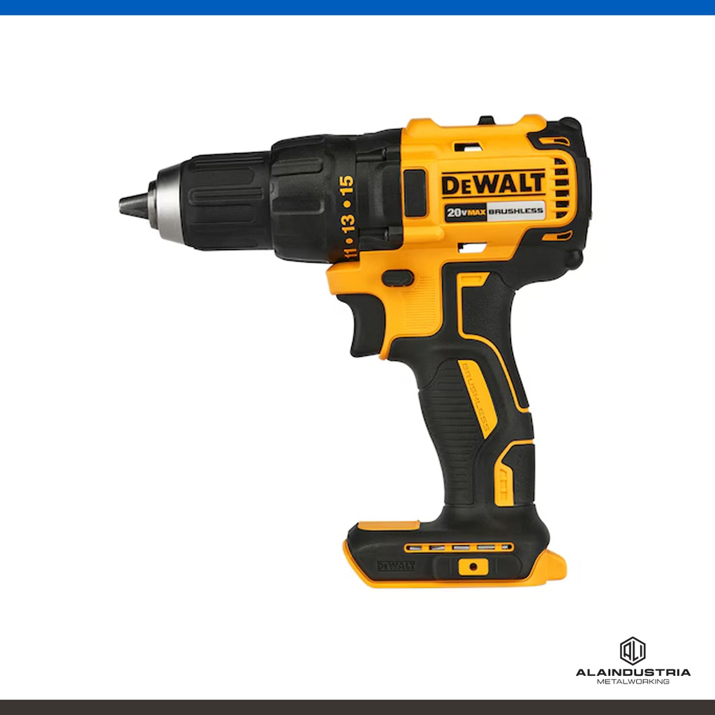 TALADRO ATORNILLADOR A BATERIA 20V 13MM DEWALT DCD7771D2-AR + 2 BATERIAS 2.0 Ah + 1 CARGADOR 20V + MALETIN