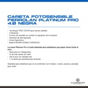 CARETA FOTOSENSIBLE FERROLAN PLATINUM PRO 4.0 BLANCA