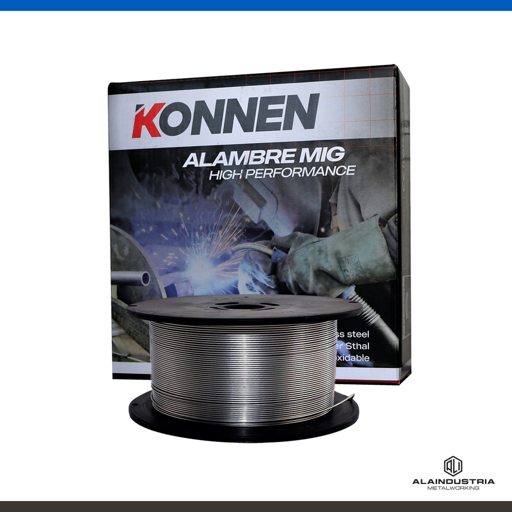 ALAMBRE MIG 1.60 316L KONNEN x 15kg