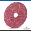 DISCO DE FIBRA Ø115 x 22 CERÁMICO #80 VSM ACTIRÓX AF799