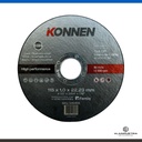 DISCO CORTE Ø115 x 1.0 x 22 KONNEN INOX