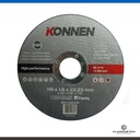 DISCO CORTE Ø115 x 1.6 x 22 KONNEN A.INOXIDABLE