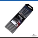ELECTRODO TUNGSTENO Ø2.40 L:175mm WL20 AZUL KONNEN