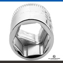 BOCALLAVE HEXAGONAL ENCASTRE 3/8"  18mm BAHCO