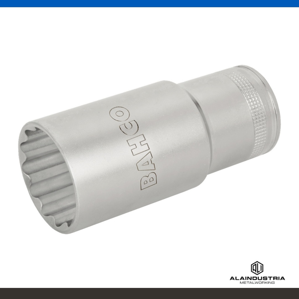 BOCALLAVE ESTRIADO ENCASTRE 1/2"  22mm BAHCO