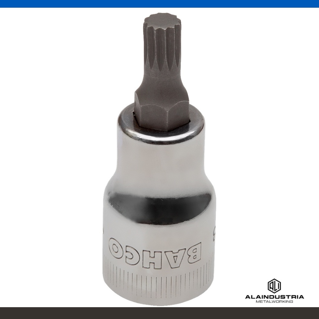 BOCALLAVE PUNTA ESTRIADA M10 1/2" BAHCO