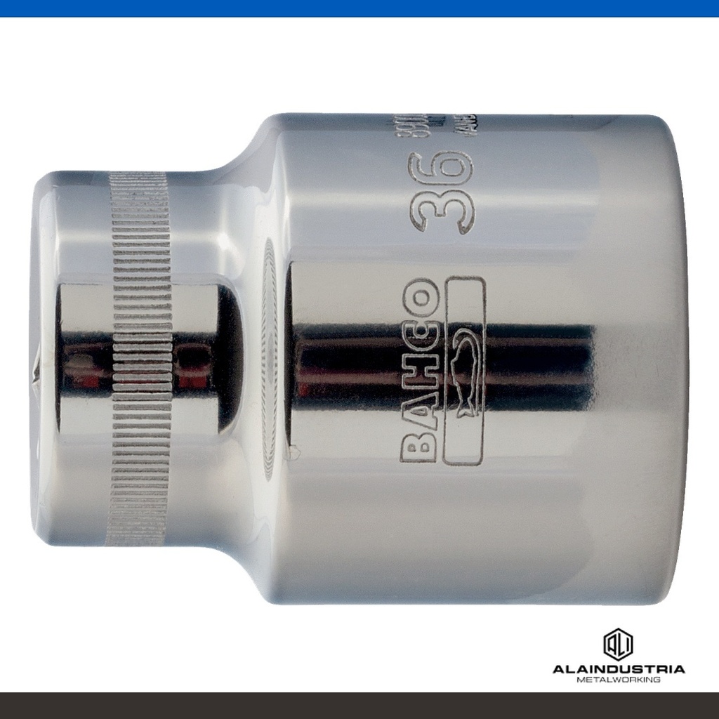 BOCALLAVE ESTRIADO ENCASTRE 3/4" 52mm BAHCO