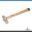 MARTILLO DE BOLA CON MANGO DE MADERA ANTIDESLIZANTE 320mm 340gr BAHCO