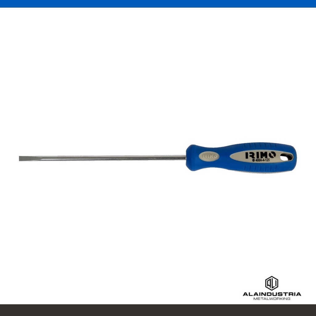 DESTORNILLADOR PUNTA PLANA RECTA 125mm 4.0mm IRIMO