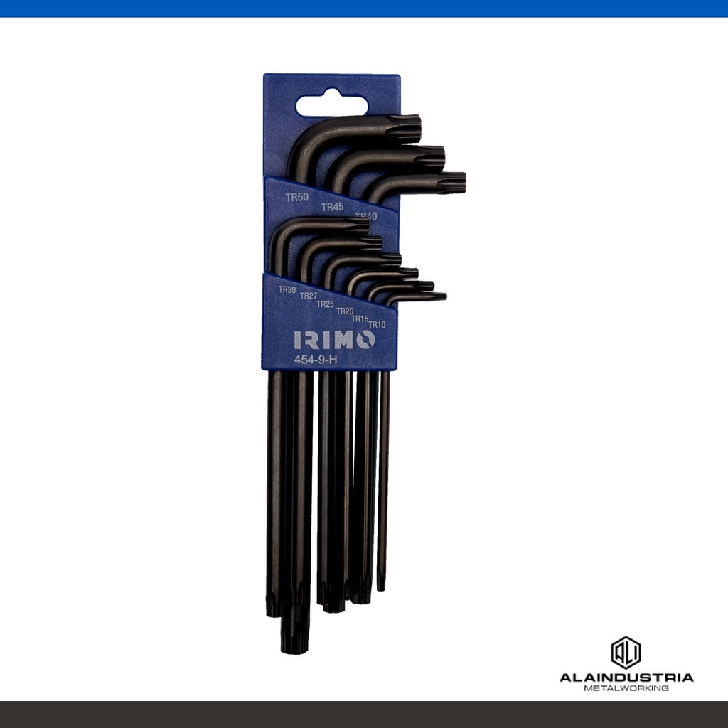 JUEGO DE LLAVES TORX 9 PUNTAS IRIMO