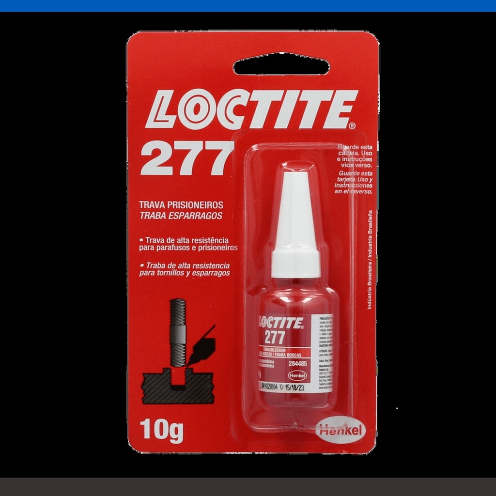 FIJADOR DE ROSCAS FUERTE 10gr LOCTITE 277