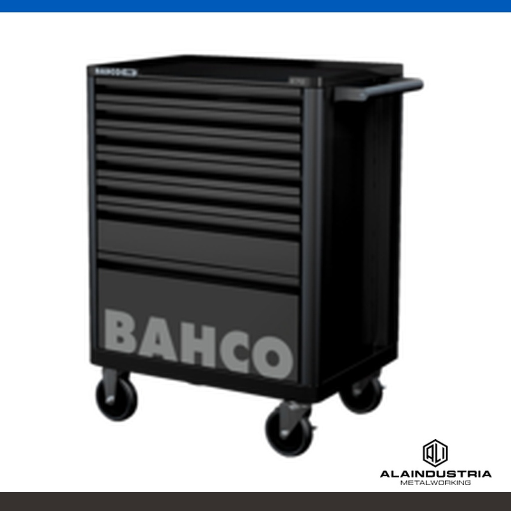 CARRO DE HERRAMIENTAS SERIE E72 6 CAJONES NEGRO BAHCO