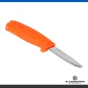 CUCHILLO DE RESCATE CON MANGO FLOTANTE FLUORESCENTE 226mm BAHCO