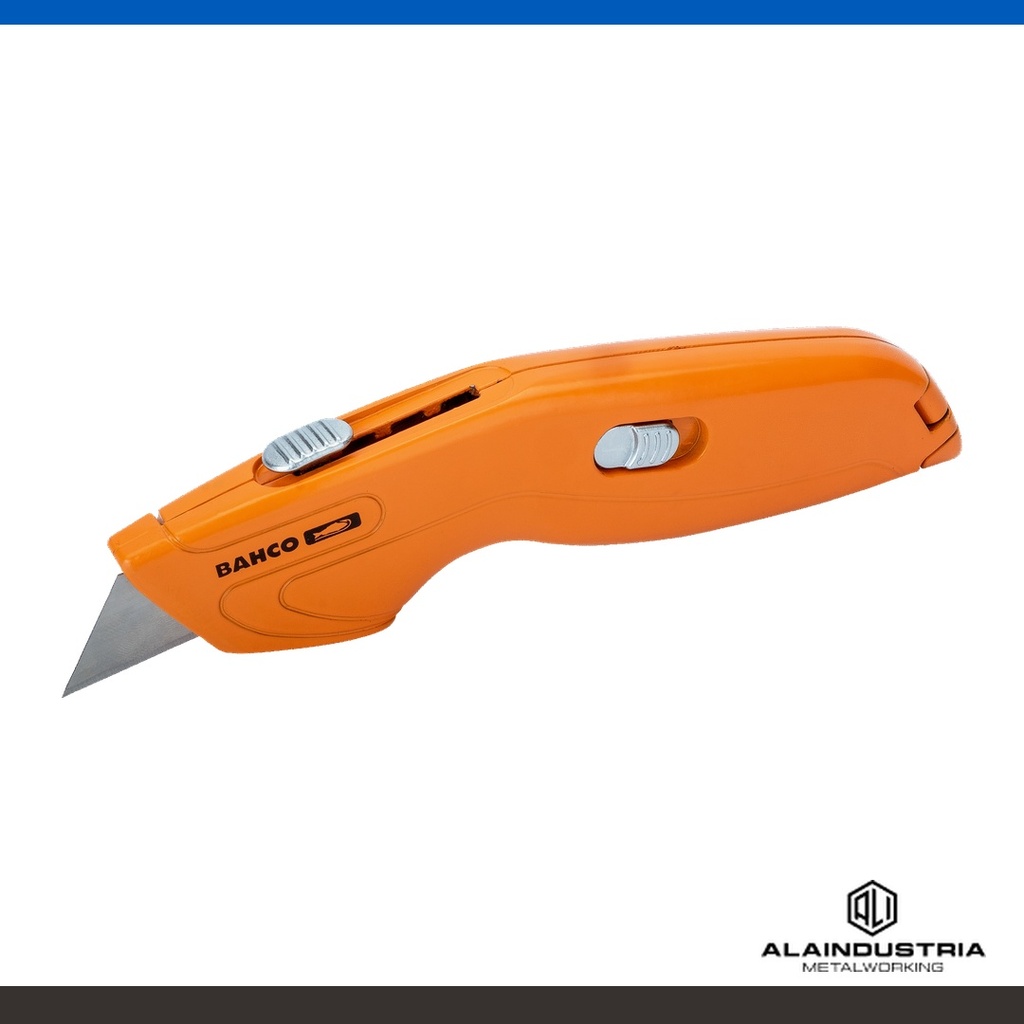 CUCHILLO RETRÁCTIL DE USO GENERAL 160mm BAHCO