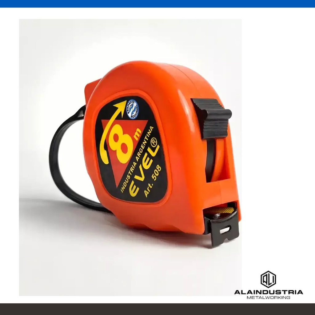 CINTA MÉTRICA 8M X25mm EVEL PREMIUMBLOK