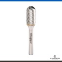 FRESA CILINDRICA CON CABEZA ESFERICA 12.7x25mm DENTADO:6 KLINGSPOR HF100C