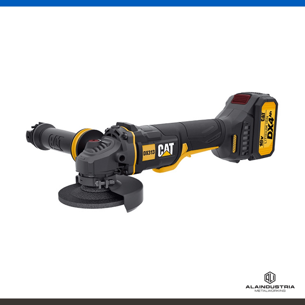 AMOLADORA ANGULAR Ø115mm A BATERIA 18V CAT DX31B (sin batería/cargador)