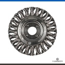 CEPILLO CIRCULAR TRENZADO ACERO Ø115 x 14 x 22 KLINGSPOR BR 600 Z