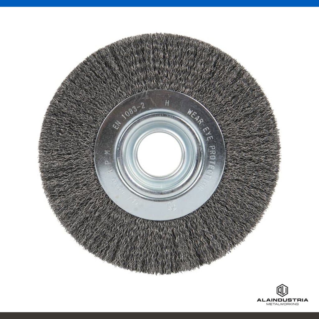 CEPILLO CIRCULAR RIZADO ACERO Ø115 x 15 x M14 KLINGSPOR BR 600 W