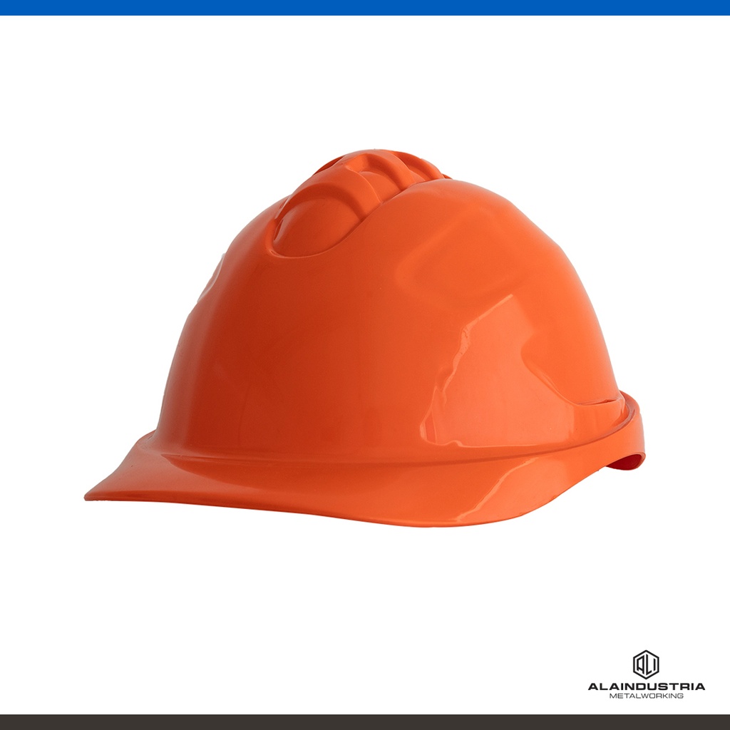 CASCO MINERO NARANJA POLIETILENO IRAM3620 (CLASE B-TIPO1)
