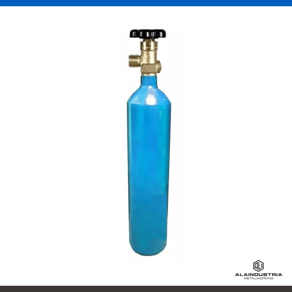 CILINDRO PARA ÓXÍGENO 3 m3 AZUL DRAGO