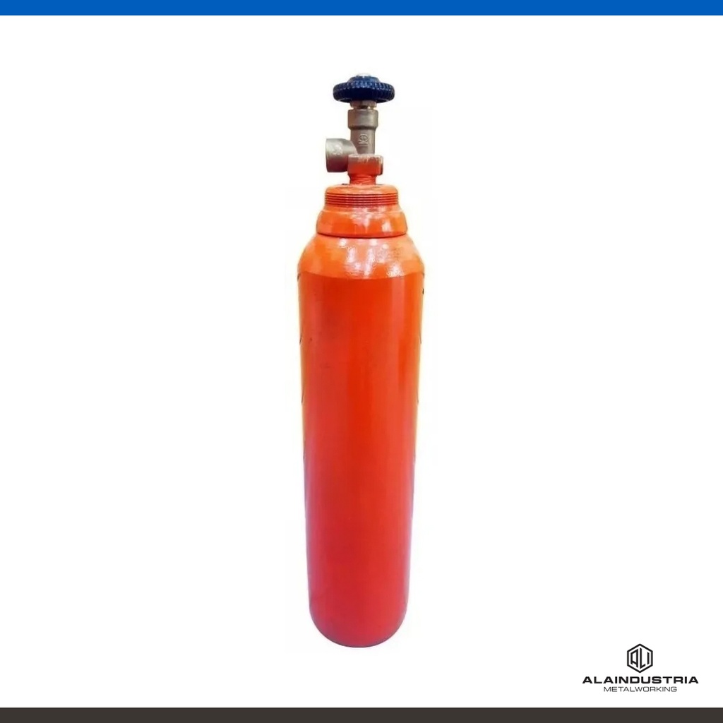 CILINDRO PARA ARGÓN 2 m3 NARANJA DRAGO