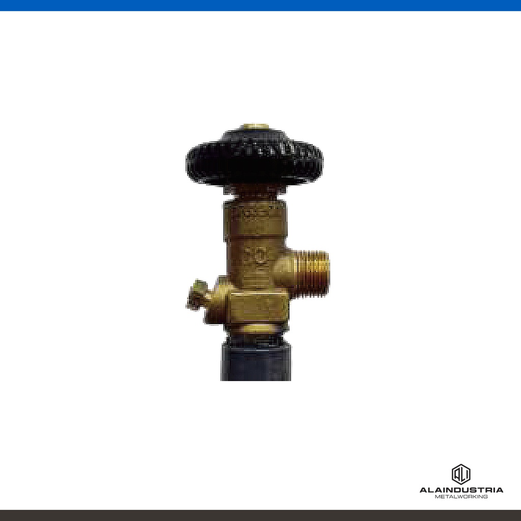 VALVULA PARA CILINDRO DE CO2 1/2 DRAGO