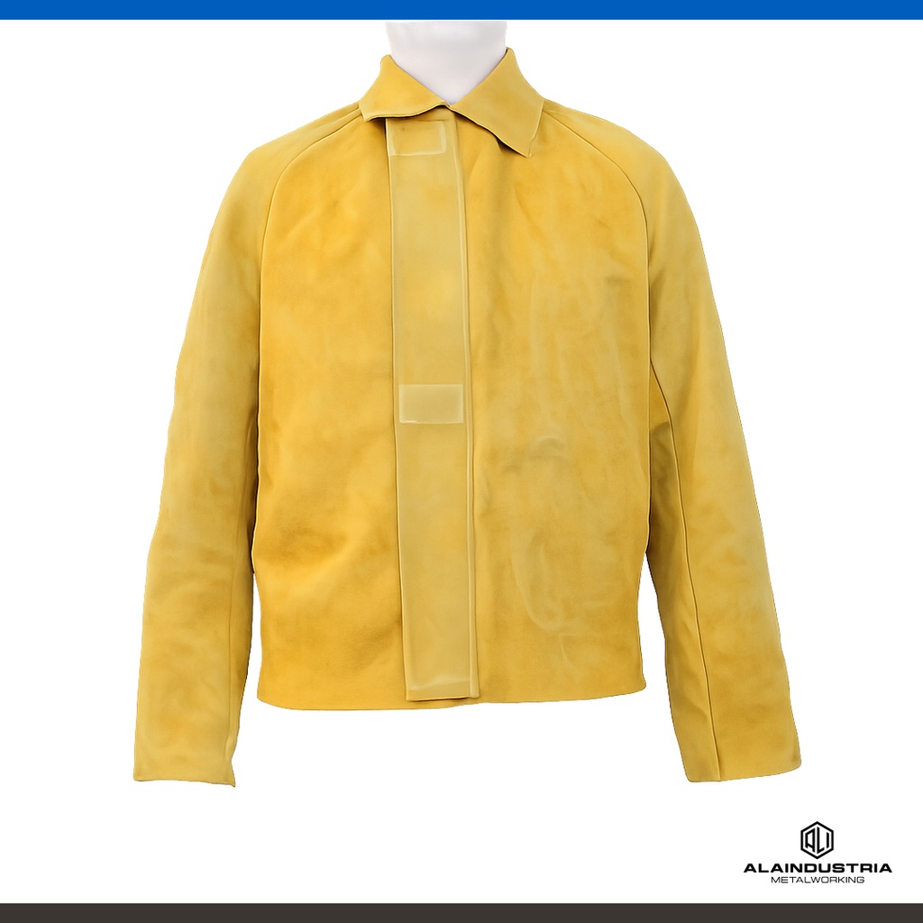 CAMPERA DE DESCARNE CON CIERRE PARA SOLDADOR TALLE XXL. SEGOD