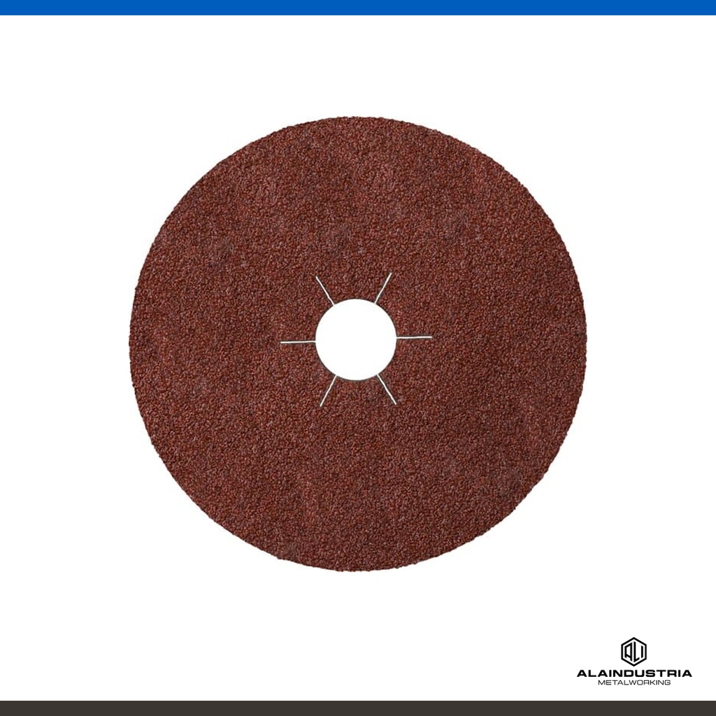 DISCO DE FIBRA Ø180 x 22 ÓX. ALUMINIO #60 KLINGSPOR FS 764