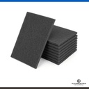 PAÑO VELLÓN 150X230mm MUY FINO GRIS (#360/400) CARBURO DE SILICIO ESTEVE