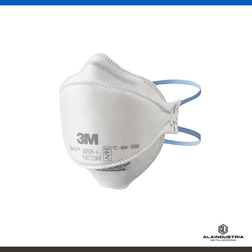 [201514] RESPIRADOR PARA PARTICULAS N95 DESCARTABLE 3M AURA 9205
