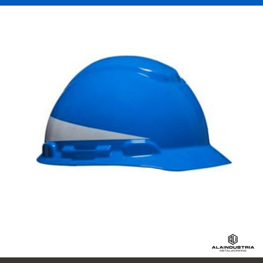 [201613] CASCO MINERO AZUL 3M H-700 CON REFLECTIVA SIN ARNES