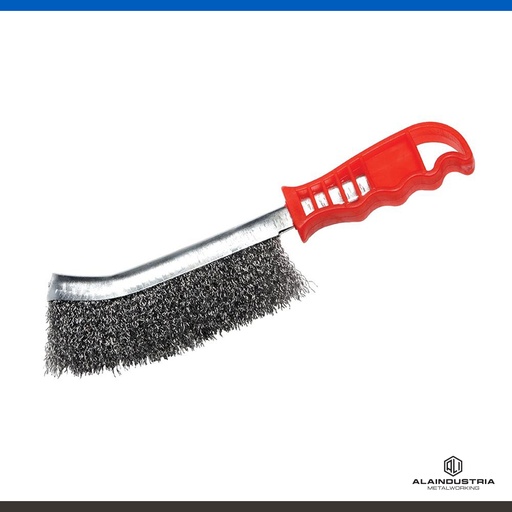 [348896] CEPILLO MANUAL ALAMBRE DE ACERO A.INOXIDABLE 260mm KONNEN