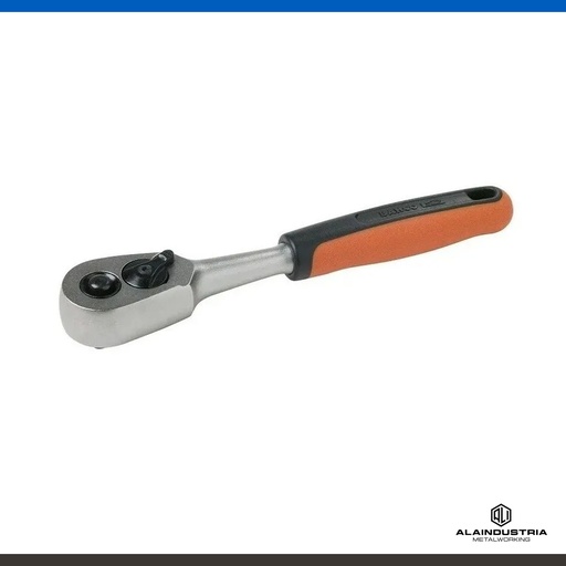 [201808] CRIQUE REVERSIBLE 1/4" LARGO 130mm 30 DIENTES. BAHCO
