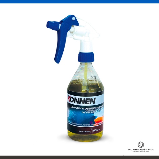 [336400] LIMPIADOR DESENGRASANTE ABRILLANTADOR KONNEN x 500 ML