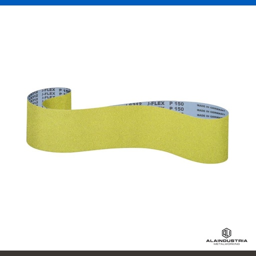 [202215] BANDA 75x2000mm #100 ÓX. ALUMINIO KLINGSPOR LS 312 JF