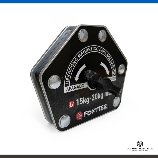 [202541] ANGULO MAGNETICO 20 Kg ON-OFF (30-45-60-90-135°)