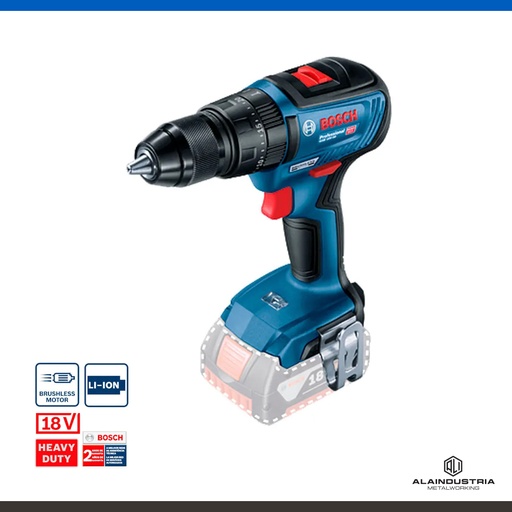[202700] TALADRO PERCUTOR A BATERIA 18V BOSCH GSB 18V-50 8sin batería/cargador)