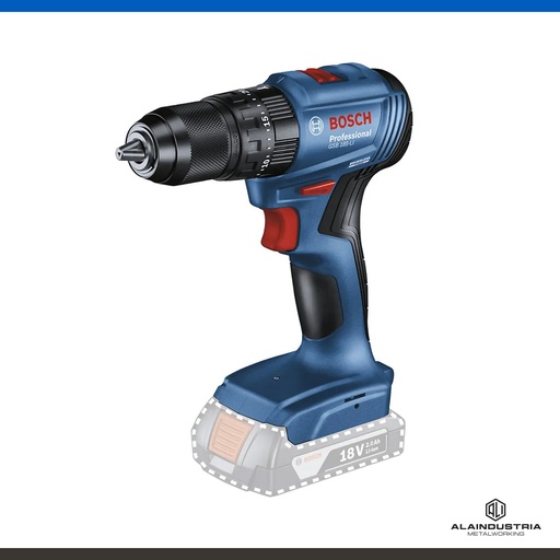 [202701] TALADRO PERCUTOR A BATERIA 18V BOSCH GSB 185-LI (sin batería/cargador)