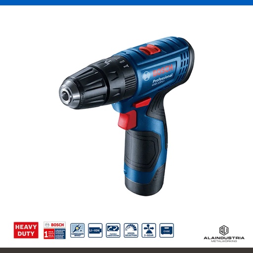 [202710] TALADRO ATORNILLADOR A BATERIA 12V BOSCH GSB 120-LI BT (sin batería/cargador)