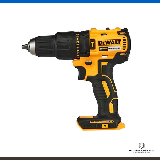 [202725] TALADRO ATORNILLADOR A BATERIA 20V 13MM DEWALT DCD7781D2-AR + 2 BATERIAS 2.0 Ah + 1 CARGADOR 20V + MALETIN