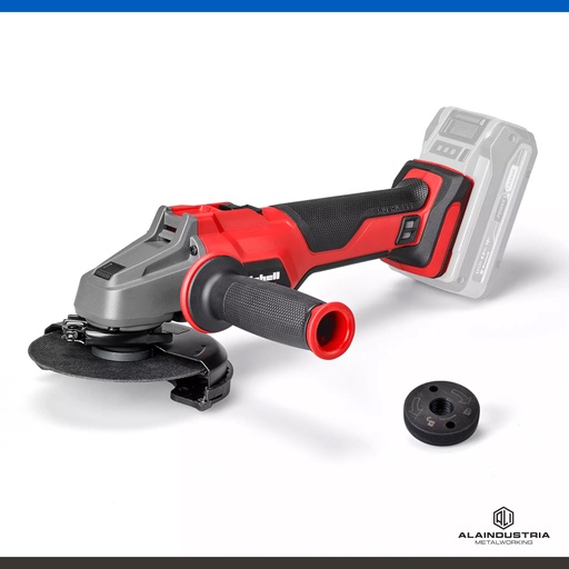 [202856] AMOLADORA ANGULAR A BATERIA 125mm 18V EINHELL AXXIO 18/125 Q (sin batería/cargador)