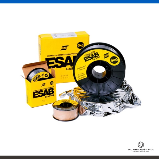 [201248] ALAMBRE MIG 0.80 E71T-11 GS ESAB GAS FREE X1kg