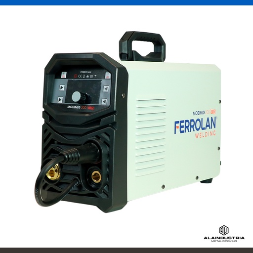 [202918] SOLDADORA INVERTER 200 AMPERS FERROLAN MOBIMIG 200 3 EN 1: MIG-MMA-LIFT TIG + TORCHA MIG + PINZAS