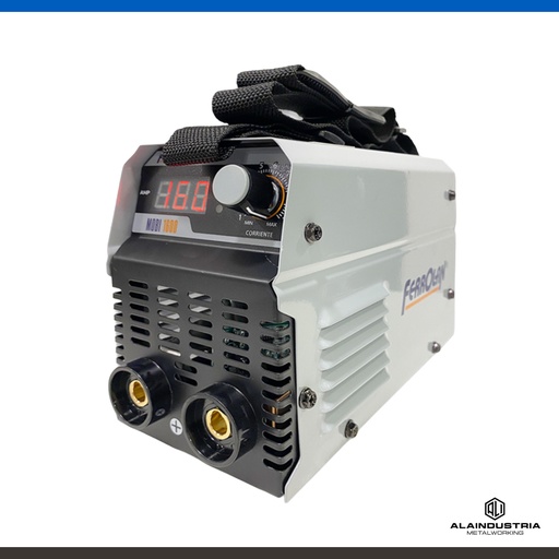 [202920] SOLDADORA INVERTER 160 ampersmmA FERROLAN  MOBI 1600. INCLUYE PINZAS