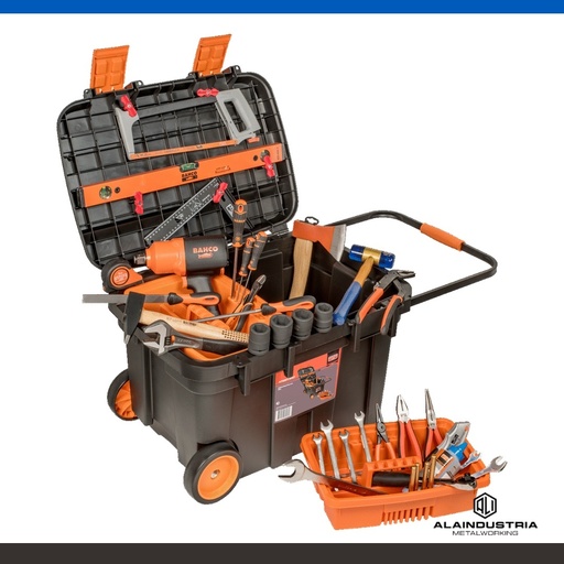 [203396] CAJA DE HERRAMIENTAS DE PLÁSTICO "HEAVY DUTY" DE 670MM BAHCO