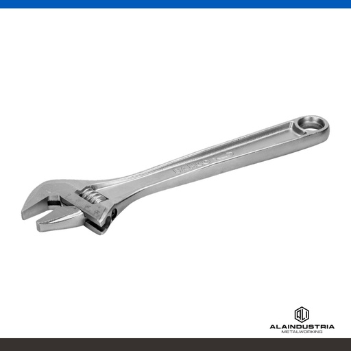 [203457] LLAVE FRANCESA AJUSTABLE 380mm CROMADA BAHCO SERIE 80