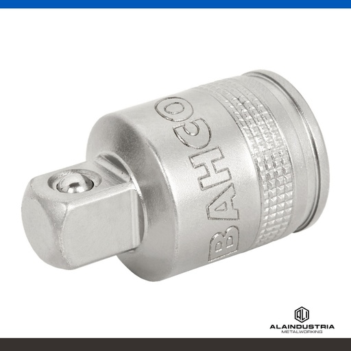 [203839] ADAPTADOR MACHO 3/8" HEMBRA 1/2" BAHCO
