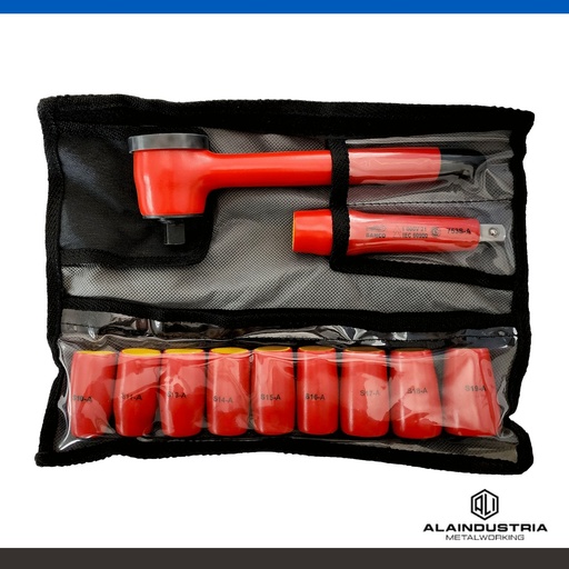 [203947] KIT DE BOCALLAVES AISLADAS 11 pzs BAHCO